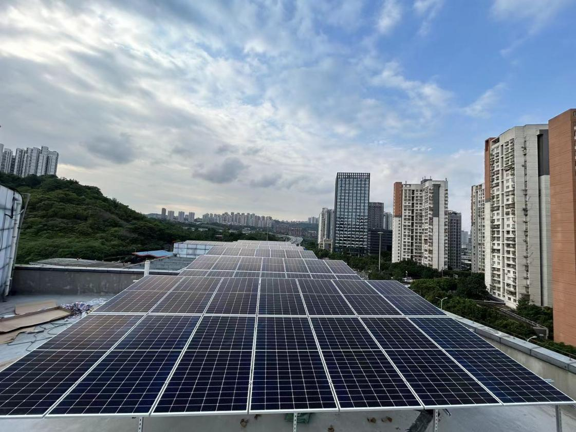 祝贺我司完成重庆某国企200KW太阳能并网发电项目