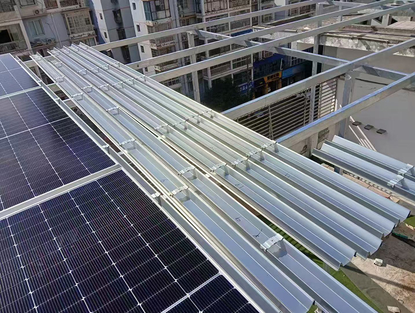 60kw太阳能车棚并网发电系统