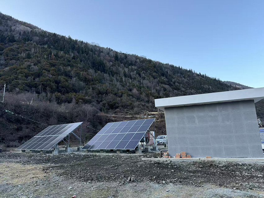 阿坝州22kw太阳能提灌系统